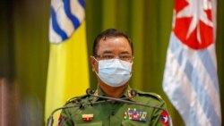 资料照片:缅甸军方发言人佐敏敦