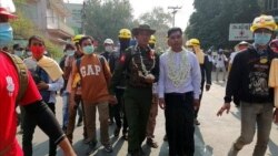 မုံရွာဆန္ဒပြပွဲ တပ်ကြပ်တစ်ဦး ပူးပေါင်းပါဝင် မုံရွာဆန္ဒပြပွဲ တပ်ကြပ်တစ်ဦး ပူးပေါင်းပါဝင်
