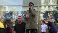 纽约撑香港集会 何韵诗出席 纽约撑香港集会 何韵诗出席