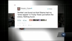Трамп звинуватив Обаму в таємному прослуховуванні його виборчого штабу під час кампанії. Відео Трамп звинуватив Обаму в таємному прослуховуванні його виборчого штабу під час кампанії. Відео