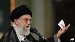 伊朗最高领导人哈梅内伊(资料照片)