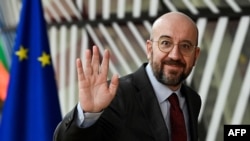资料照:欧洲理事会主席夏尔·米歇尔(Charles Michel)(法新社2023年2月)