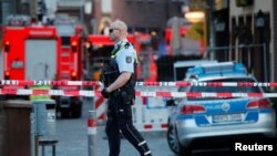 德国明斯特市有人蓄意开车撞人群多人伤亡(路透社)