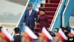 中国国家主席习近平2023年12月12日开始对越南进行为期两天的访问。(美联社)