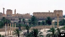 Вид на античну Пальміру