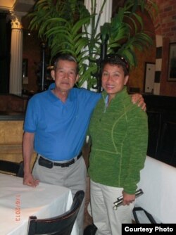 当初拯救过金伯利的陈宝(金伯利·米切尔提供)