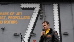 罗斯福号航空母舰舰长克罗泽尔(Brett Crozier) (美国海军2019年11月15日)