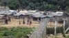 ရခိုင် - ဘင်္ဂလားဒေ့ရှ် နယ်စပ် မောင်တောမြို့ကနေ မြင်ရတဲ့ မြင်ကွင်း။ (မတ် ၃၁၊ ၂၀၁၈)