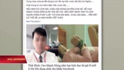 Nạn ấu dâm tăng ở Việt Nam vì không bị trừng trị thích đáng Nạn ấu dâm tăng ở Việt Nam vì không bị trừng trị thích đáng