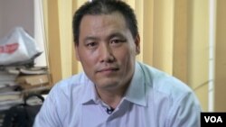 资料照片:中国人权律师浦志强。(美国之音东方拍摄)