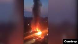 ပဲခူးမြို့ ဇိုင်းမြောက် ရပ်ကွက်အုပ်ချုပ်ရေးမှူးရုံး မီးလောင်ပြာကျ