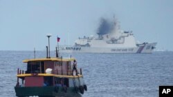 ဖိလစ်ပိုင်ရိက္ခာပို့သင်္ဘောကို ပိတ်ဆို့ခဲ့တဲ့ တရုတ်ကမ်းစောင့်သင်္ဘော