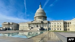 资料照片:美国国会大厦。(2024年11月24日)