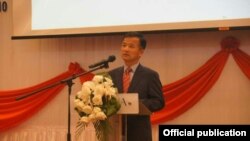 မြန်မာနိုင်ငံဆိုင်ရာ တောင်ကိုရီးယား သံအမတ် Yoo Jae- Kyung (ဓါတ်ပုံ- Korean Embassy in Myanmar's facebook)