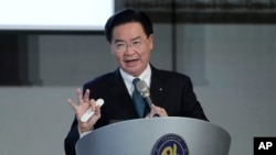 台湾外长吴钊燮(资料照片)