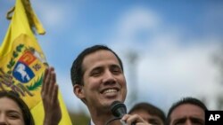 ဗင်နီဇွဲလား အတိုက်အခံ ခေါင်းဆောင် Juan Guaido