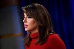 资料照:美国国务院发言人奥特加斯