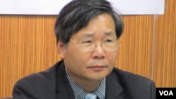 台湾在野台联党立委 许忠信(美国之音张永泰拍摄)