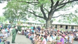 ရခိုင်ပြည်နယ် တည်ငြိမ်ရေး ဗိုလ်ချုပ်မှူးကြီးမင်းအောင်လှိုင် ကတိပြု ရခိုင်ပြည်နယ် တည်ငြိမ်ရေး ဗိုလ်ချုပ်မှူးကြီးမင်းအောင်လှိုင် ကတိပြု