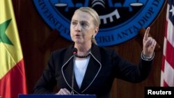 美国国务卿希拉里(资料照片)