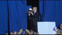 川普执政百日:民调一般,支持者满意 川普执政百日:民调一般,支持者满意