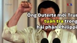 Ông Duterte mời Trung Quốc tuần tra trong hải phận Philippines Ông Duterte mời Trung Quốc tuần tra trong hải phận Philippines