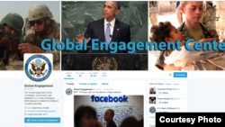 美国国务院“全球接触中心”(GEC)推特页面