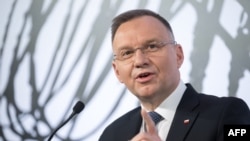 Президент Польщі Анджей Дуда, архівне фото, Давос, 18 січня 2024.