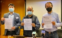 香港民意研究计划2月25日公布财政预算案即时民调显示,满意率净值及评分都创历史新低纪录 (美国之音/汤惠芸)