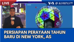 Laporan VOA untuk Kompas TV: Persiapan Perayaan Tahun Baru di Amerika Serikat
