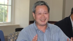 加图研究所前研究员夏业良(美国之音方冰拍摄)