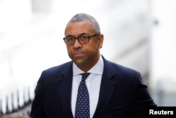 英国外相克莱弗利(James Cleverly )