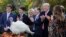 U.S. President Donald Trump participates in the 70th National Thanksgiving turkey pardoning ceremony in the Rose Garden of the White House in Washington, U.S.
