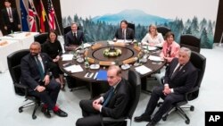 七国集团外长会议在日本长野县轻井泽市举行,强调支持台湾。(2023年4月18日)