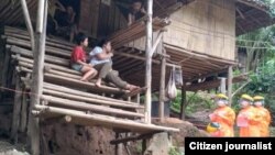 မယ်လအူး ဒုက္ခသည်စခန်းတွင်း မြင်ကွင်း။ Photo- မယ်လအူးဒုက္ခသည်စခန်း (Salween Press)