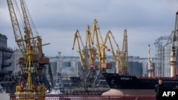 ယူကရိန်းကောက်နှံတွေတင်ပို့ရာ Odessa ဆိပ်ကမ်း၊ ဧပြီ ၁၀၊ ၂၀၂၃