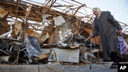 Наслідки російського удару, іллюстративне фото.