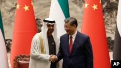 阿联酋总统穆罕默德·本·扎耶德·阿勒纳哈扬(Mohammed bin Zayed al-Nahyan)5月30日至31日访问中国,与中国国家主席习近平会谈,确保两国的全面战略伙伴关系。