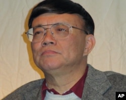 加州大学图书馆主任宋永毅(美国之音容易拍摄)