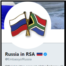 Twitter Account of Russian Embassy in South Africa