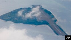 Đảo Thị Tứ do Philippines kiểm soát (ảnh tư liệu, tháng 4/2017).