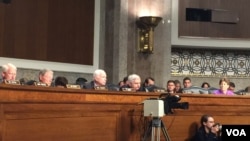 美参议院军事委员会就朝鲜等问题举行听证会
