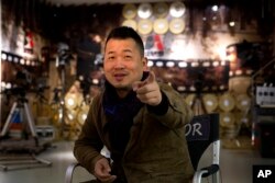 2018年3月22日,纪录片《厉害了,我的国》的导演卫铁在北京电影学院接受采访。