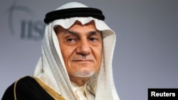 沙特亲王图尔基·费萨尔（Prince Turki al-Faisal。 档案图片。