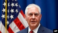 美国国务卿蒂勒森(资料照)