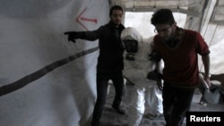 Навчання з притихімічної оборони в Сирії