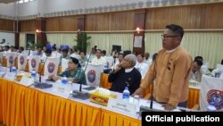 ရခိုင်ပြည်နယ်စည်ပင်ဝန်ကြီး ဦးမင်းအောင်