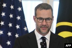 FILE - Utusan Amerika Serikat untuk urusan sandera Adam Boehler di Departemen Luar Negeri di Washington, DC, 6 Maret 2025.