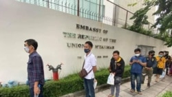 ထိုင်းရောက် မြန်မာအလုပ်သမားများ ကြိုတင်မဲပေးရေး အခက်အခဲကြုံ ထိုင်းရောက် မြန်မာအလုပ်သမားများ ကြိုတင်မဲပေးရေး အခက်အခဲကြုံ