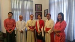 ပုပ်ရဟန်းအထူးကိုယ်စားလှယ် နိုင်ငံတော်အတိုင်ပင်ခံပုဂ္ဂိုလ်နဲ့တွေ့ဆုံ ပုပ်ရဟန်းအထူးကိုယ်စားလှယ် နိုင်ငံတော်အတိုင်ပင်ခံပုဂ္ဂိုလ်နဲ့တွေ့ဆုံ